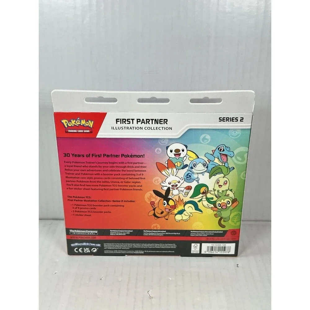 Pokemon TCG First Partner Illustration Collection Series 2 -  NEW SEALED